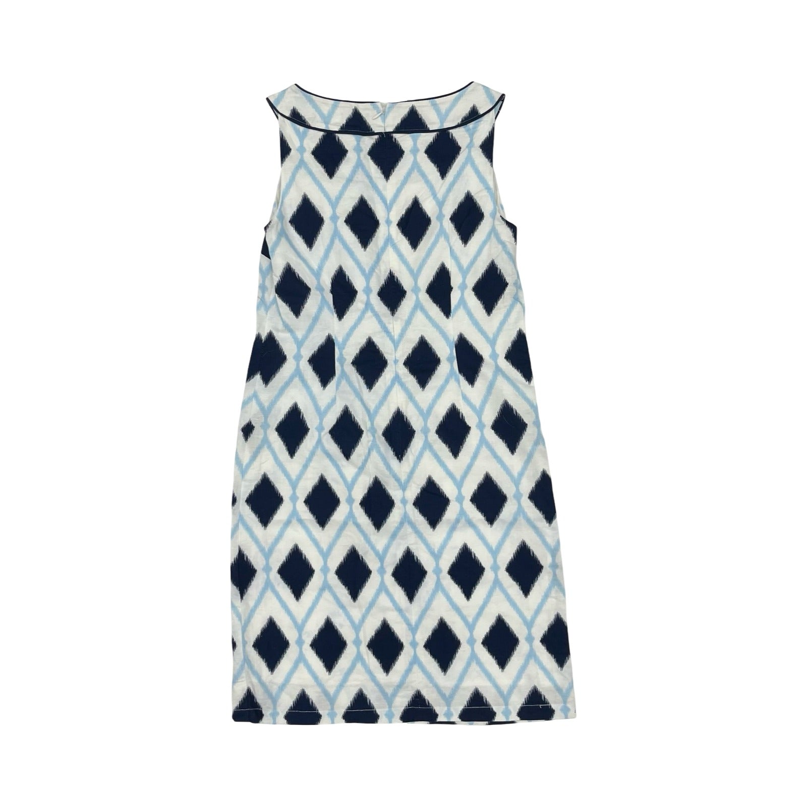 Dress Casual Short By Talbots In Blue & White, Size:8P