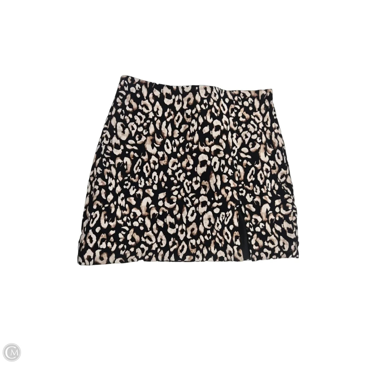 Skirt Mini & Short By H&m In Animal Print, Size: 4