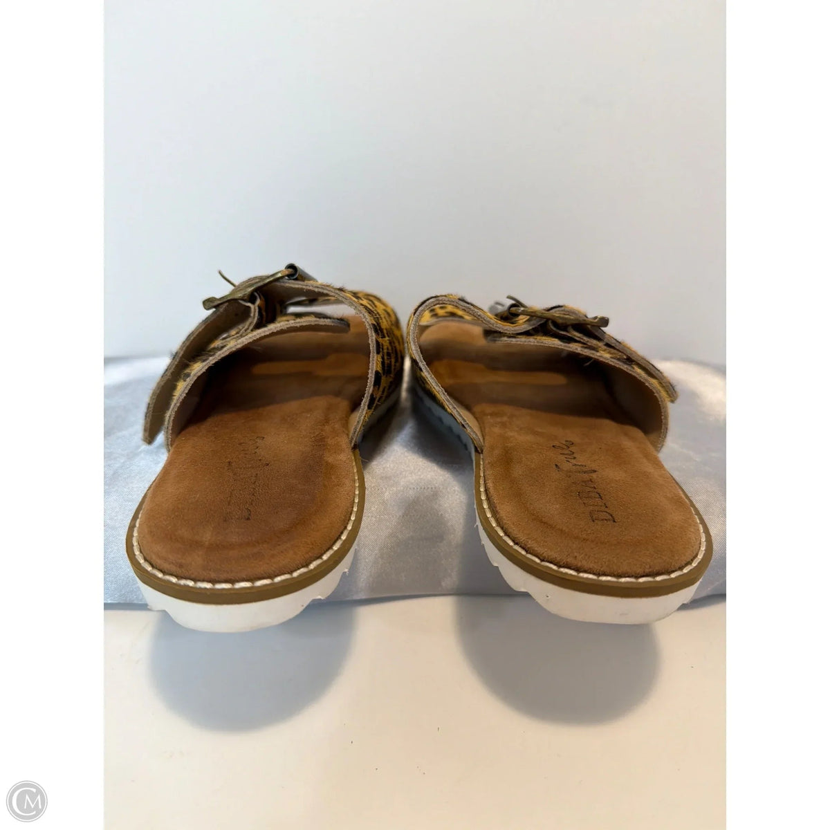 Sandals Flats By Diba In Animal Print, Size: 8.5