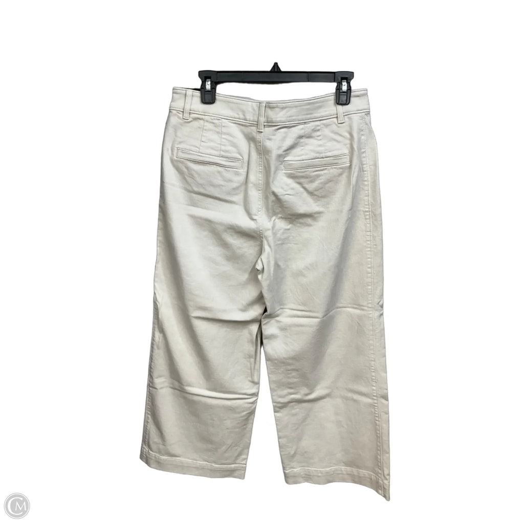 Jeans Wide Leg By Loft In Tan Denim, Size: 8