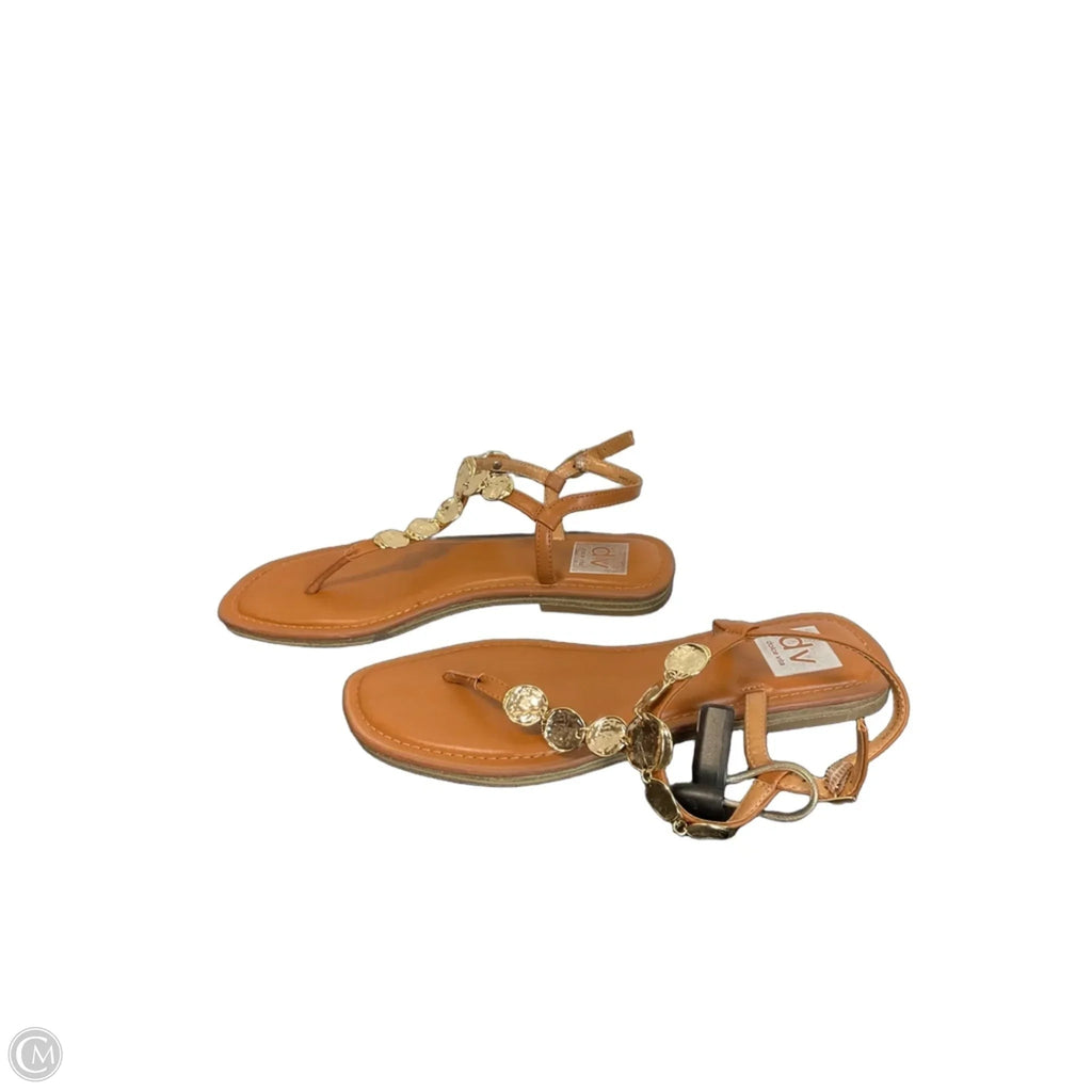 Sandals Flats By Dolce Vita In Brown, Size: 8