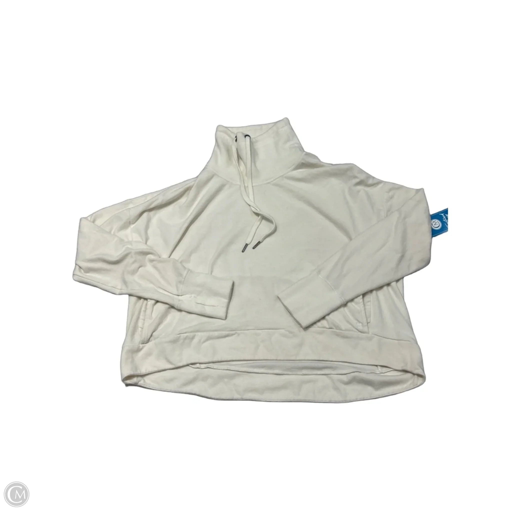 Athletic Sweatshirt Collar By Sweaty Betty In Cream, Size: L
