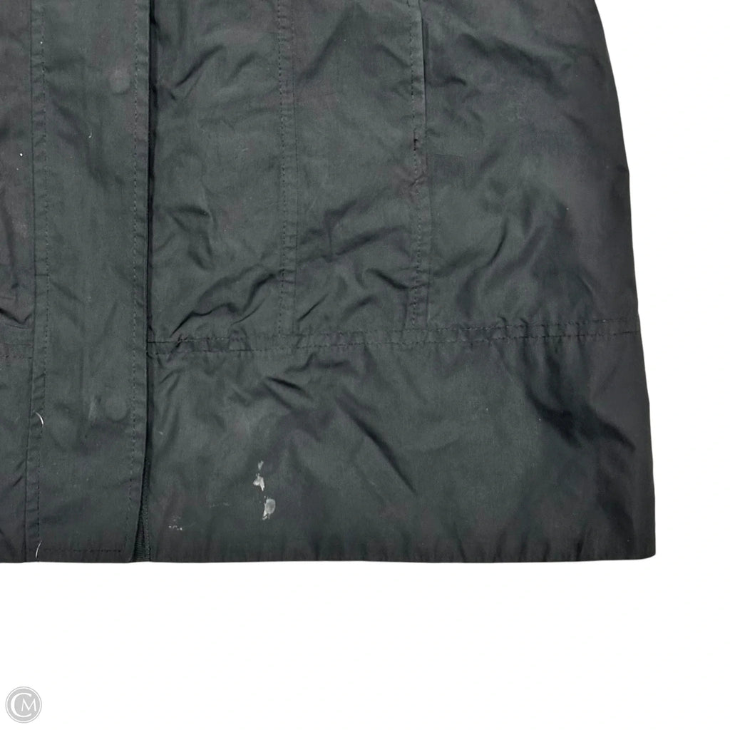 Coat Raincoat By Cole-haan In Black, Size: Mp