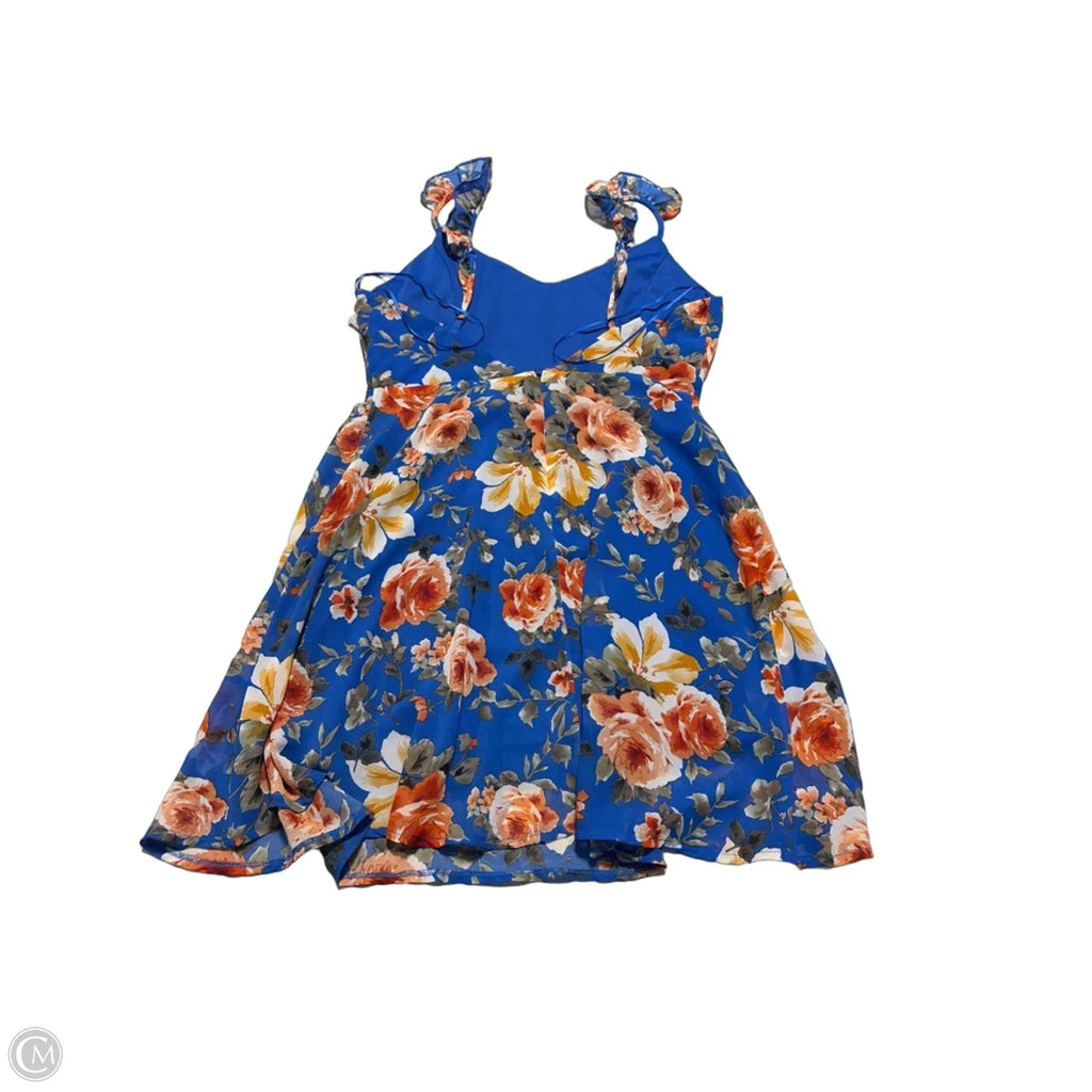 Dress Casual Short By Altard State In Blue, Size: L