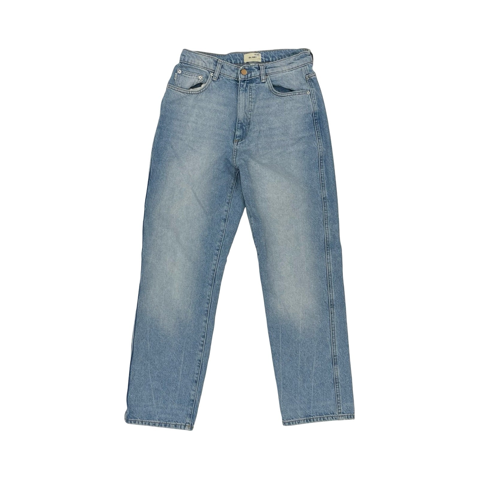 Jeans Straight By Dl1961 In Blue Denim, Size:6