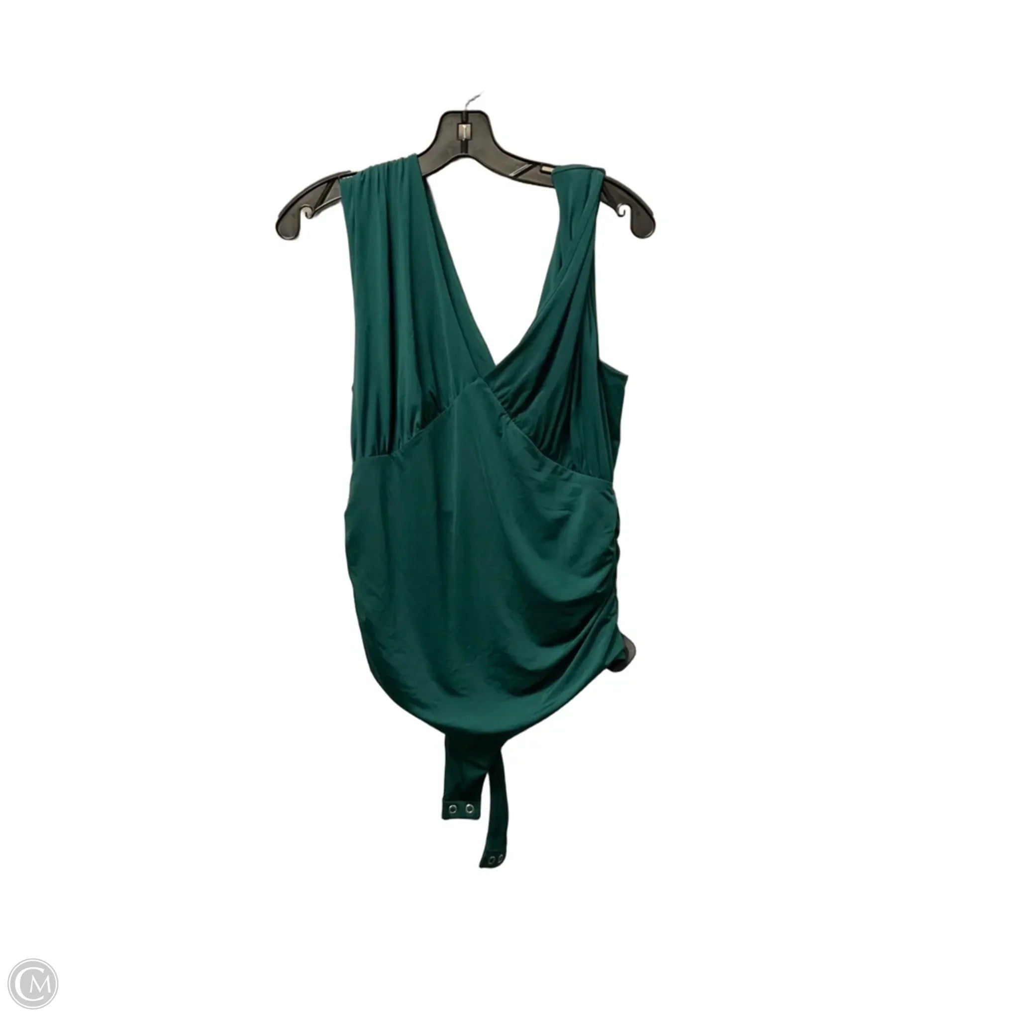 Bodysuit By Express In Green, Size: L