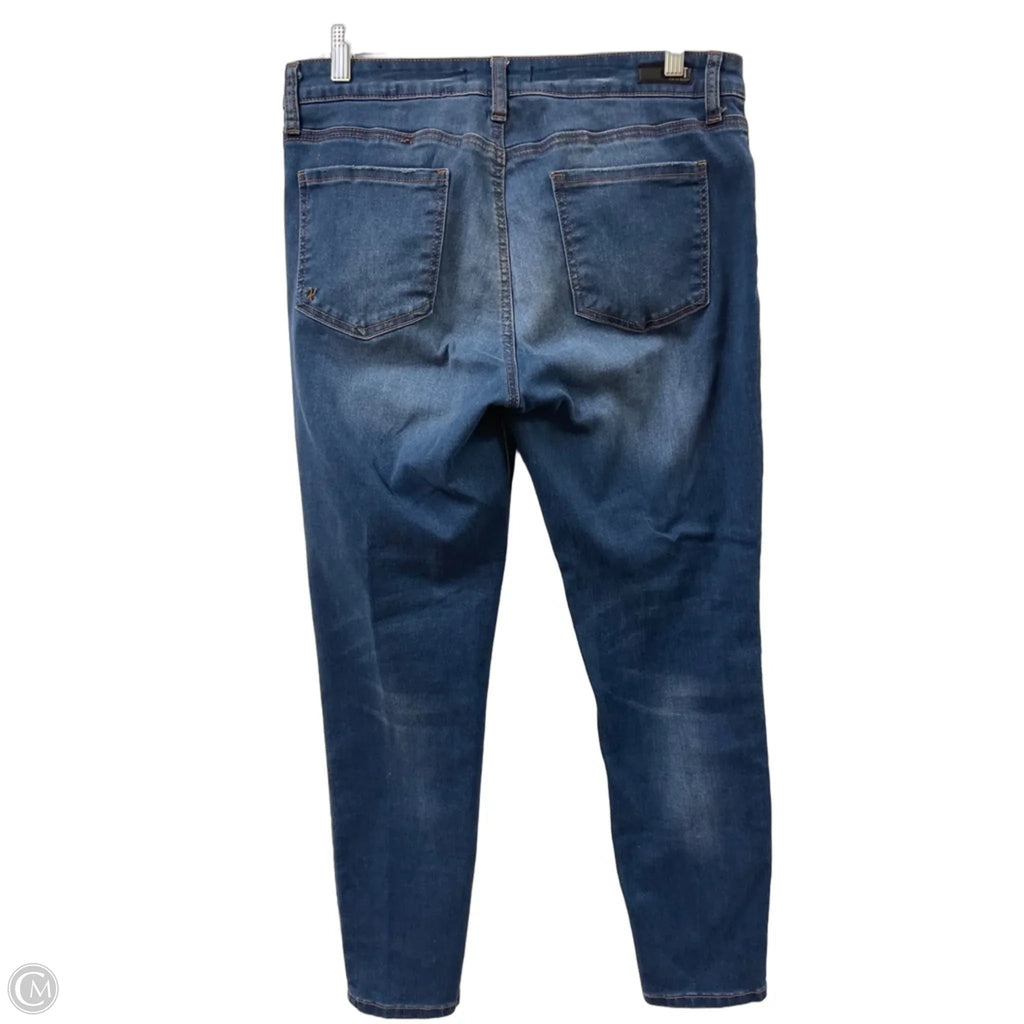 Jeans Skinny By Kut In Blue Denim, Size: 12