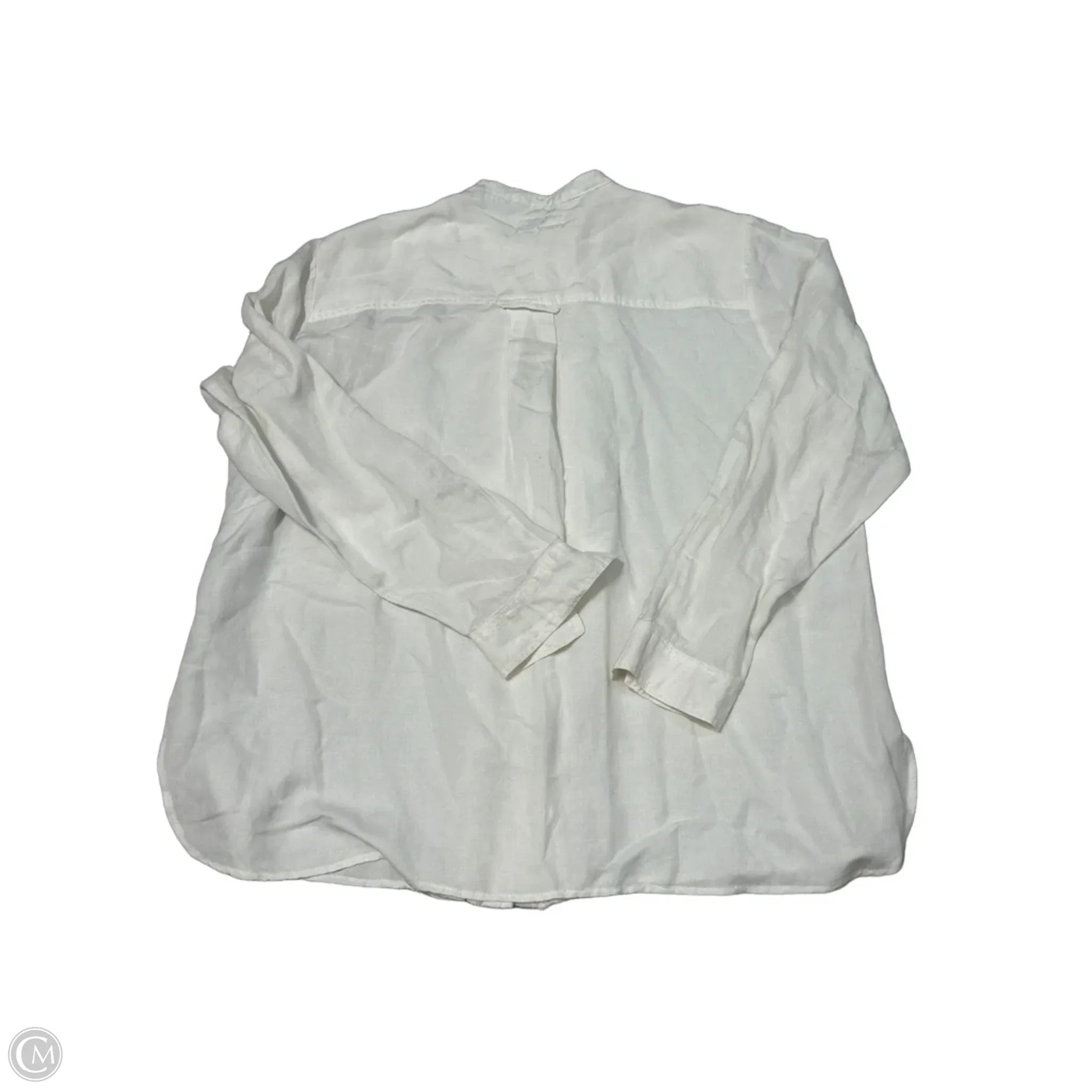 Top Long Sleeve By Pilcro In White, Size: 1x