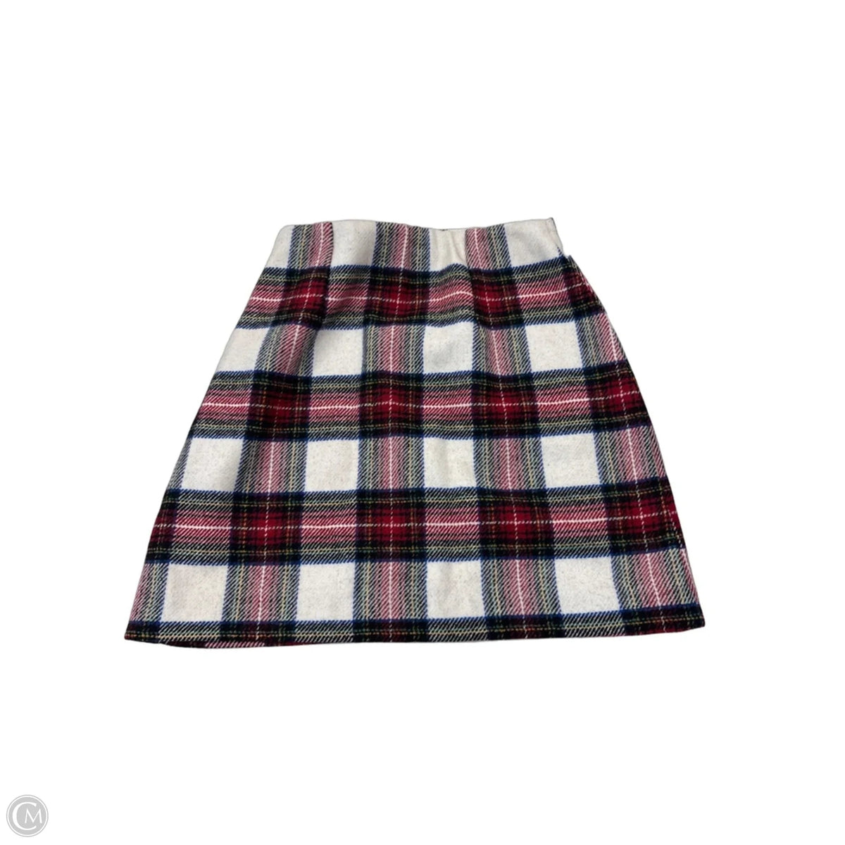 Skirt Mini & Short By Abercrombie And Fitch In Plaid Pattern, Size: Xxs