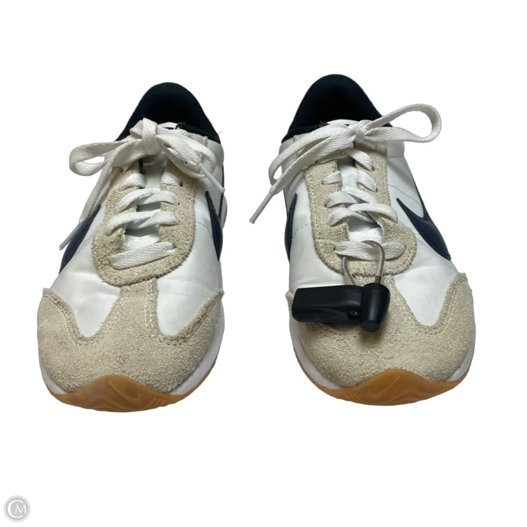 Shoes Sneakers By Nike In Black & Cream, Size: 8