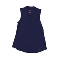 Top Sleeveless By Isaac Mizrahi Live Qvc In Navy, Size:Xs