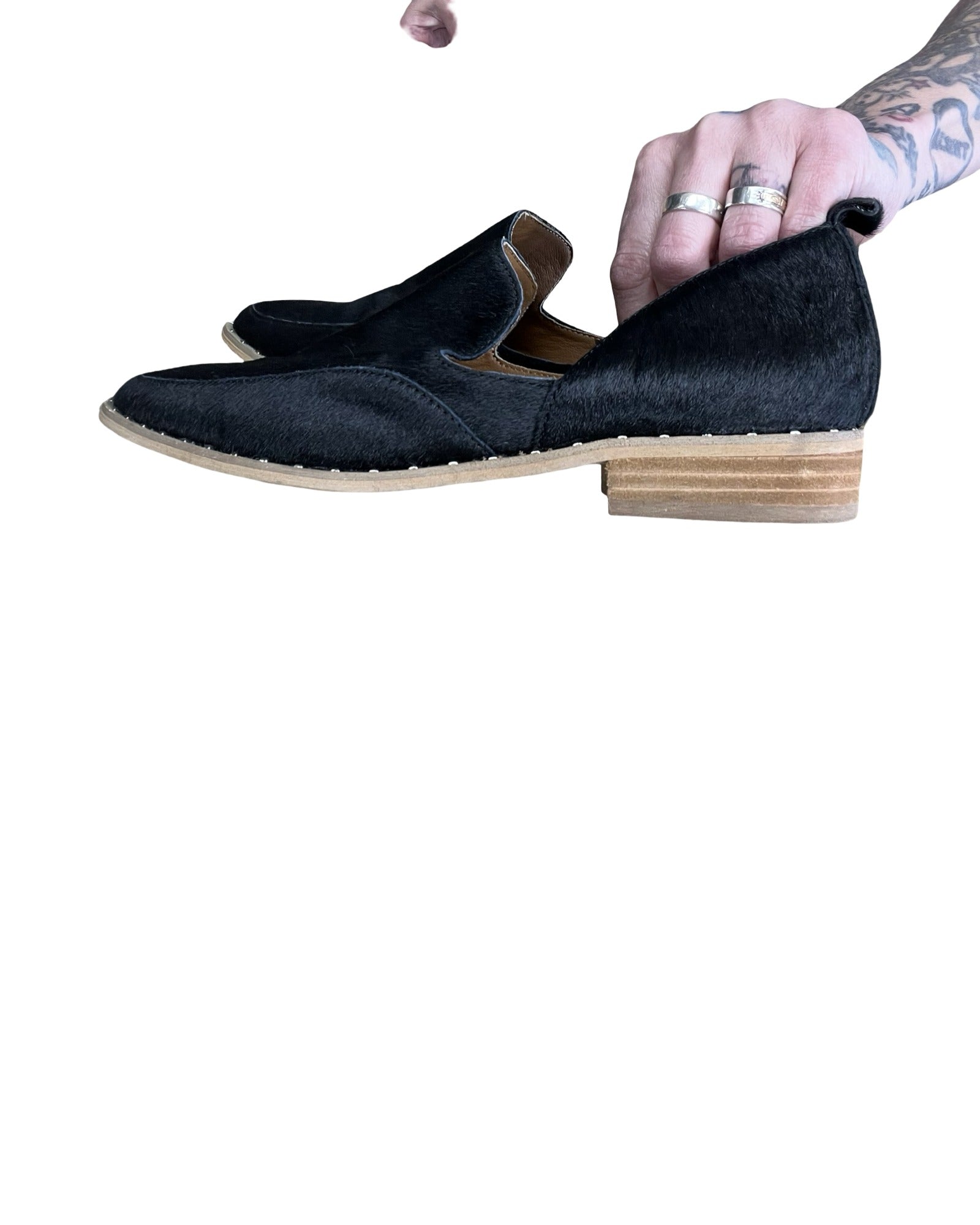 Shoes Flats By Very Volatile In Black, Size:8