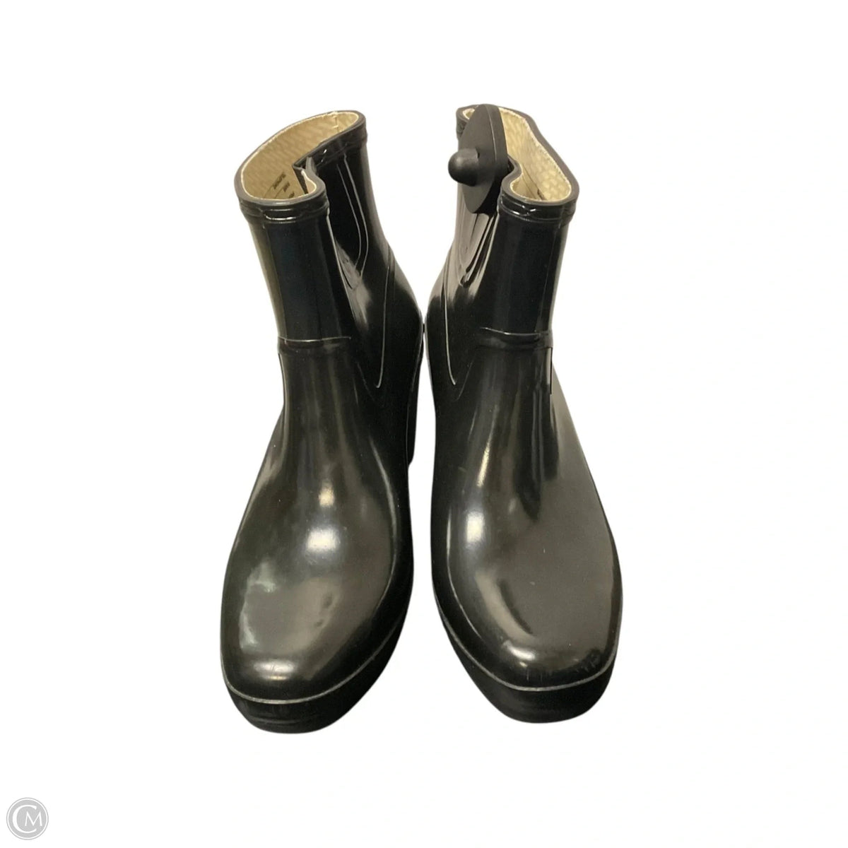 Boots Rain By Hunter In Black, Size: 9