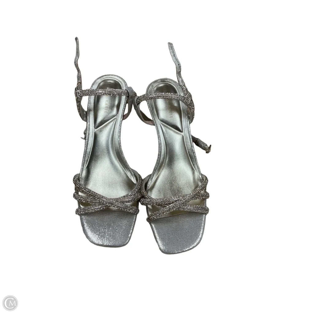 Shoes Heels Kitten By Kelly And Katie In Gold, Size: 7.5