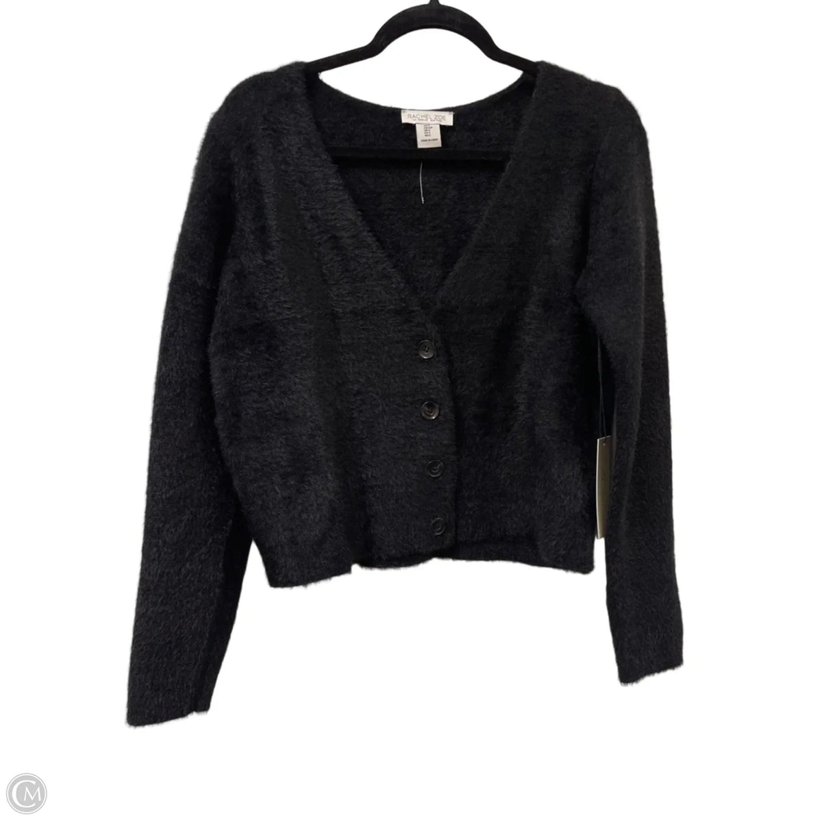Sweater Cardigan By Rachel Zoe In Black, Size: S