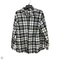 Top Long Sleeve By Talbots In Plaid Pattern, Size: 1x