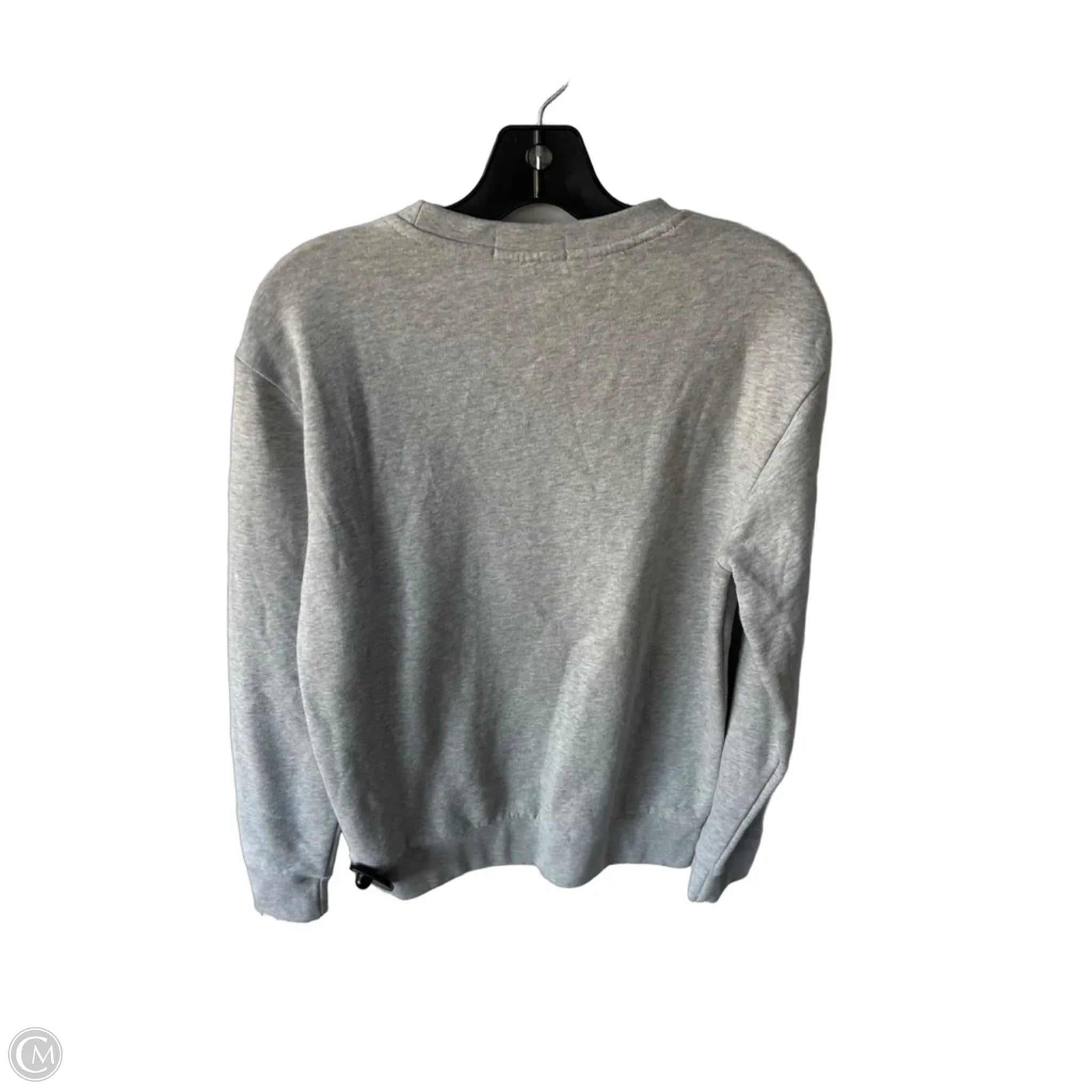 Sweatshirt Crewneck By Polo Ralph Lauren In Grey, Size: S