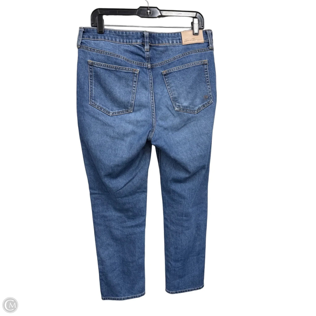 Jeans Straight By Seven 7 In Blue, Size: 8