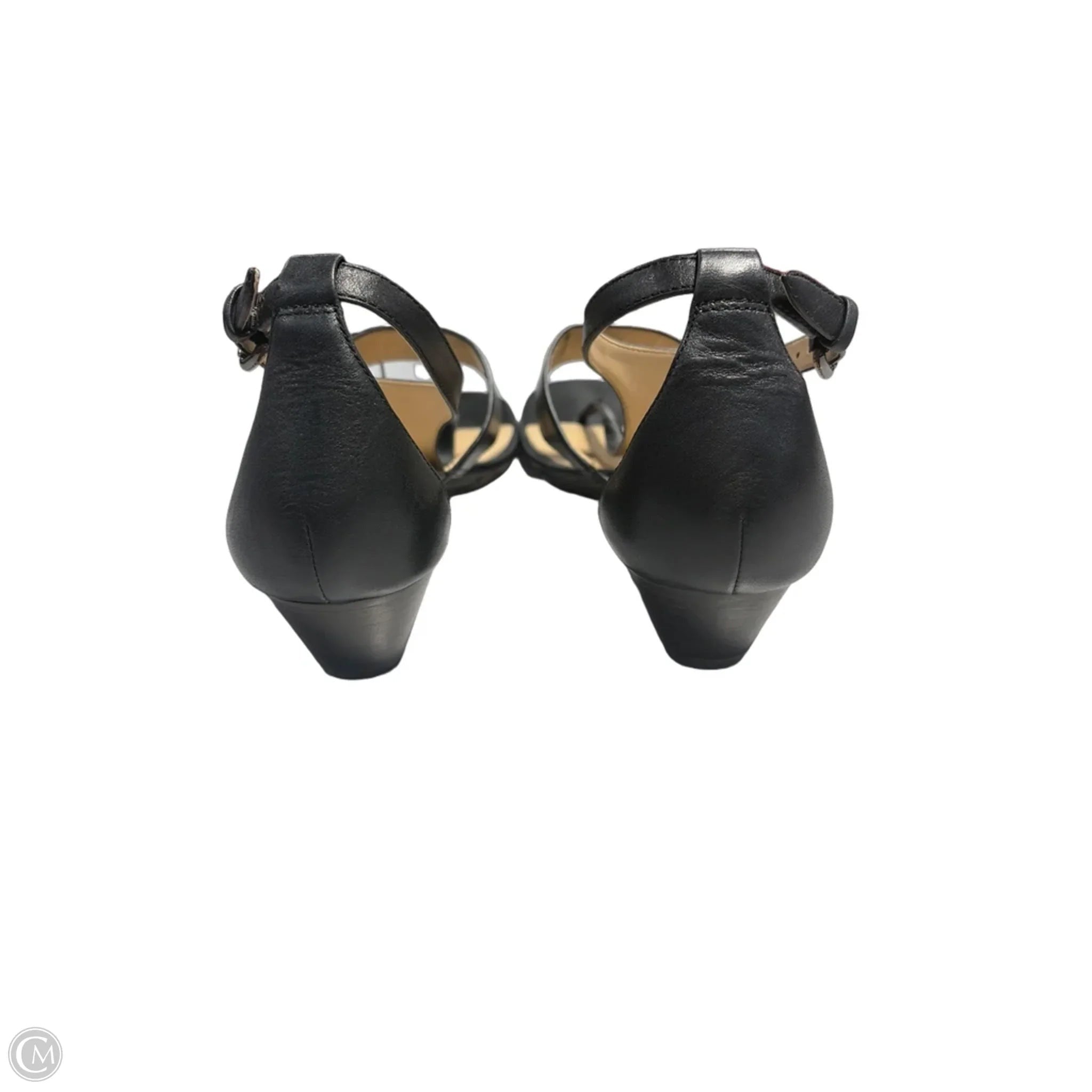Sandals Designer By Coach In Black, Size: 8.5
