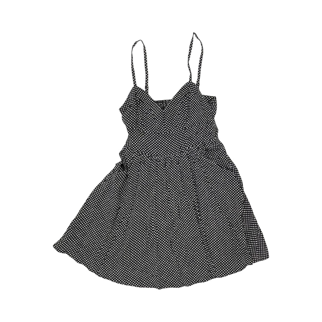 Dress Casual Short By Express In Polkadot Pattern, Size:Xs