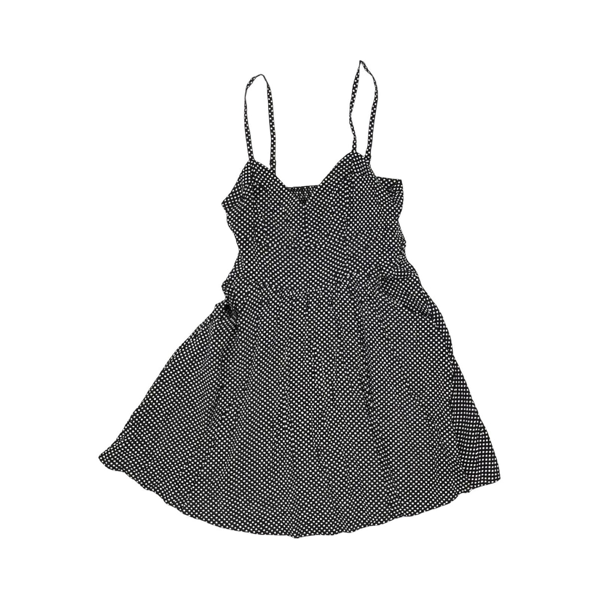 Dress Casual Short By Express In Polkadot Pattern, Size:Xs