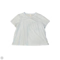 Athletic Top Short Sleeve By Lululemon In Blue, Size: L