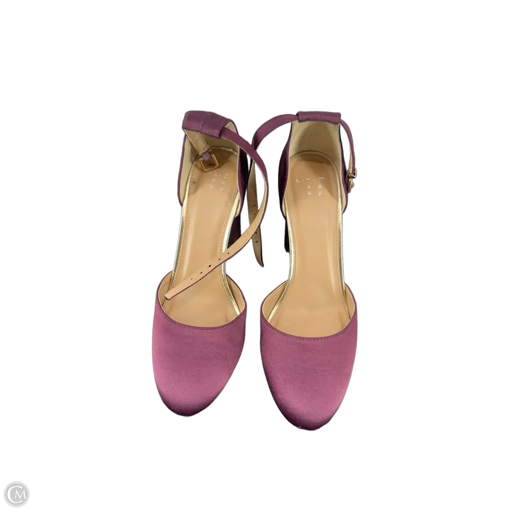 Shoes Heels Block By A New Day In Purple, Size: 7.5