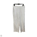 Pants Linen By Chicos In Striped Pattern, Size: 8