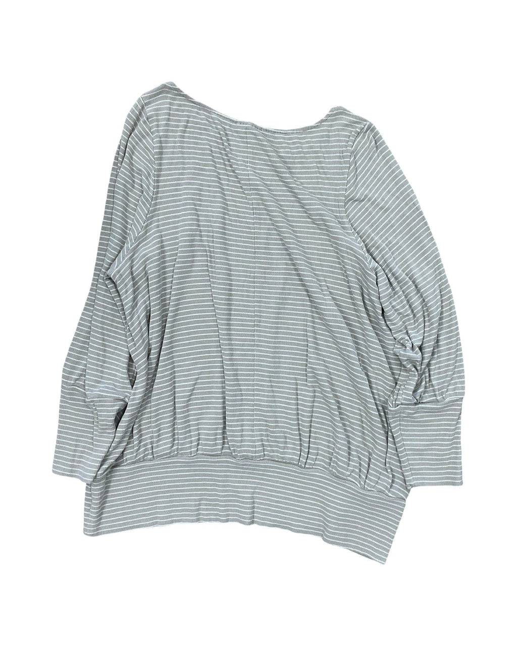 Top 3/4 Sleeve Basic By Lane Bryant In Beige, Size:1X