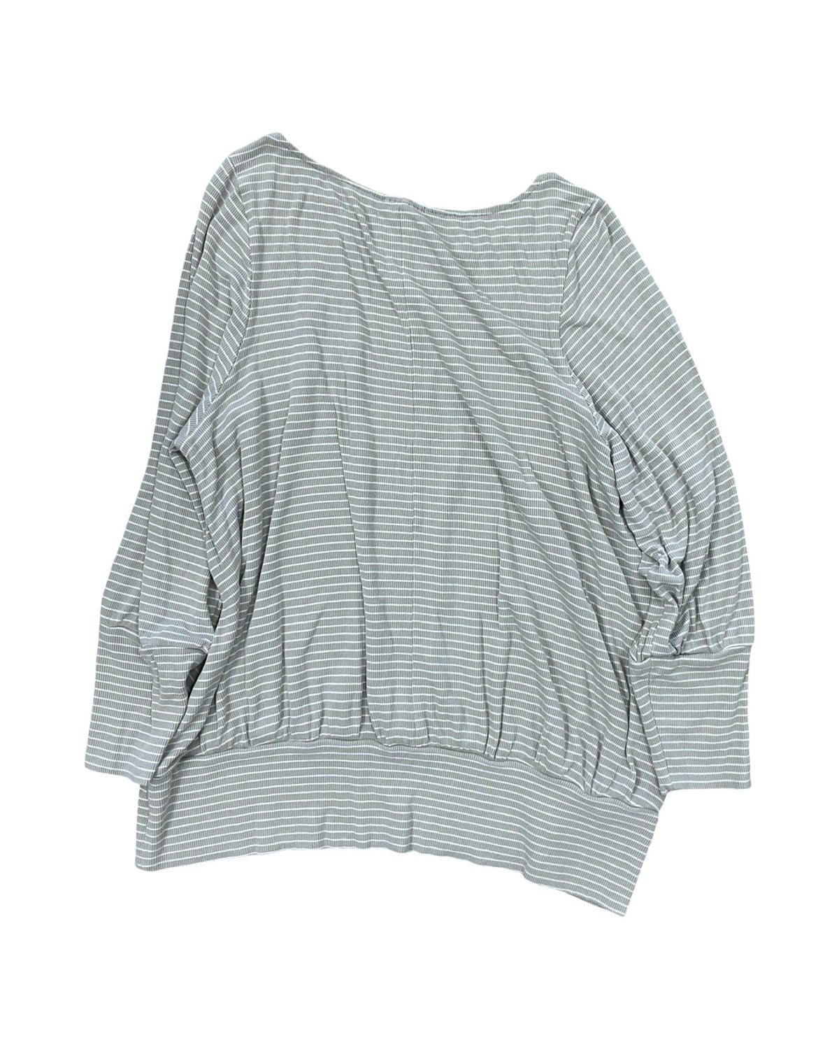 Top 3/4 Sleeve Basic By Lane Bryant In Beige, Size:1X