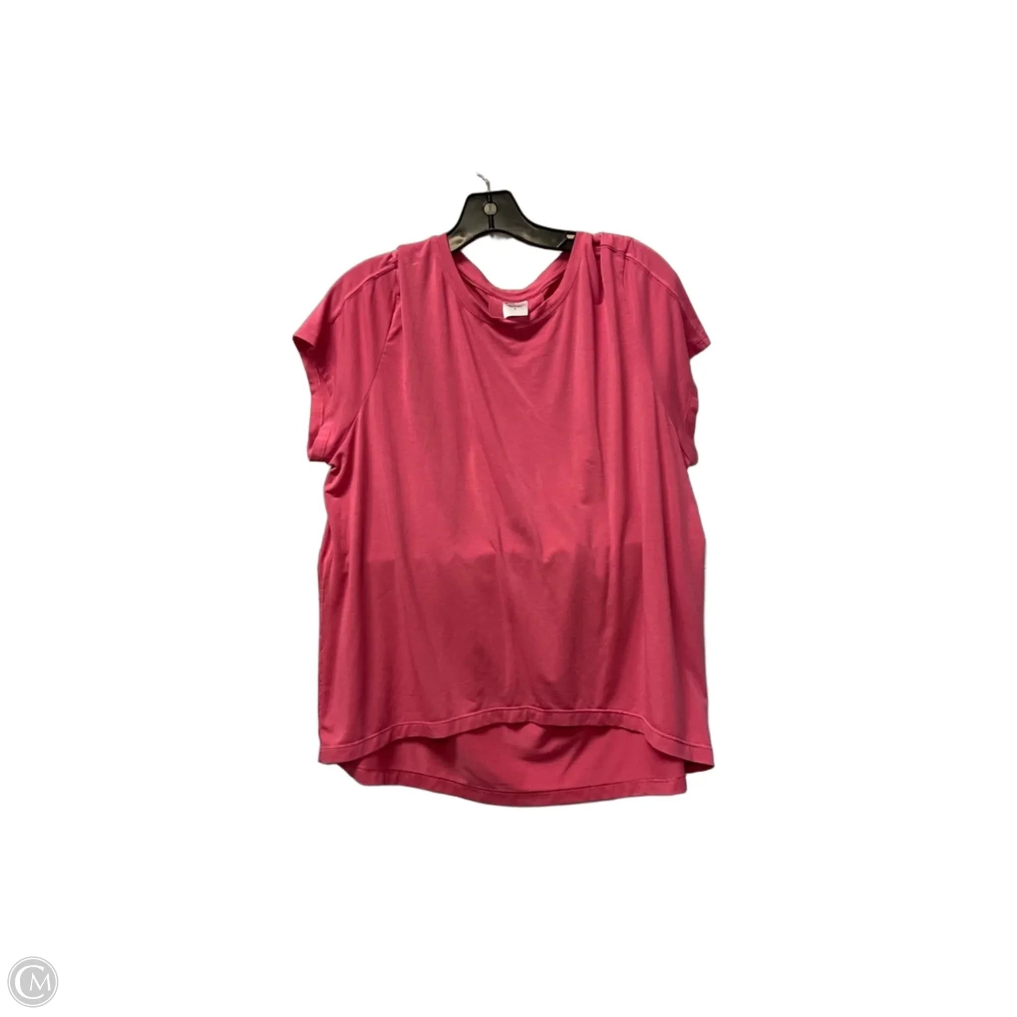 Top Short Sleeve By Athleta In Pink, Size: M