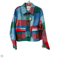 Jacket Other By Free Assembly In Plaid Pattern, Size: Xl