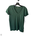 Top Short Sleeve Basic By Madewell In Green, Size: S