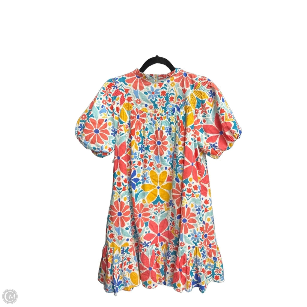 Dress Casual Short By Fate In Floral Print, Size: M
