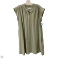 Dress Casual Midi By Loft In Grey, Size: M