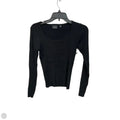 Top Long Sleeve By Cyrus In Black, Size: Xs