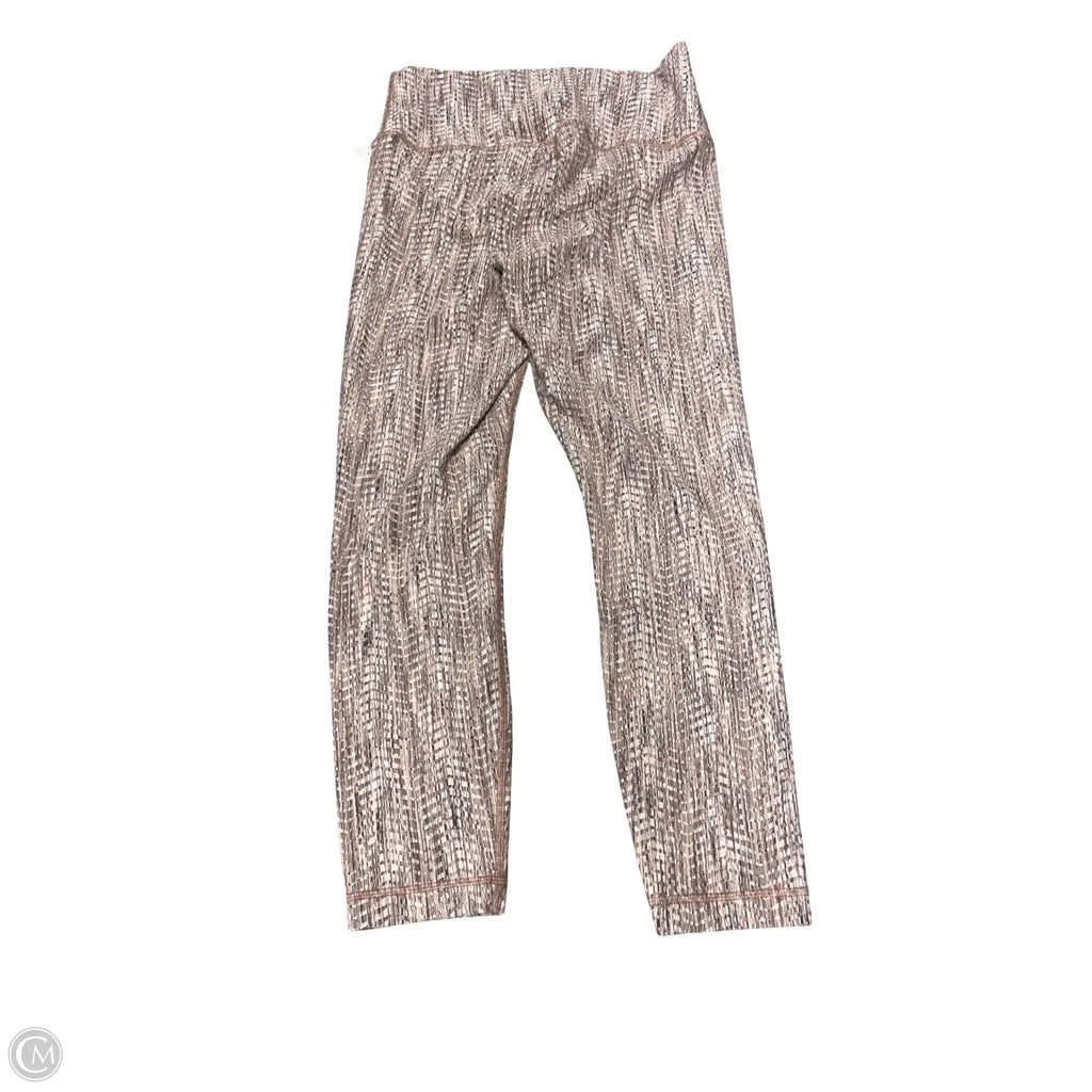 Athletic Leggings By Lululemon In Pink, Size: 10