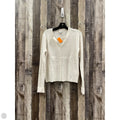 Sweater Cardigan By A New Day In Ivory, Size: L