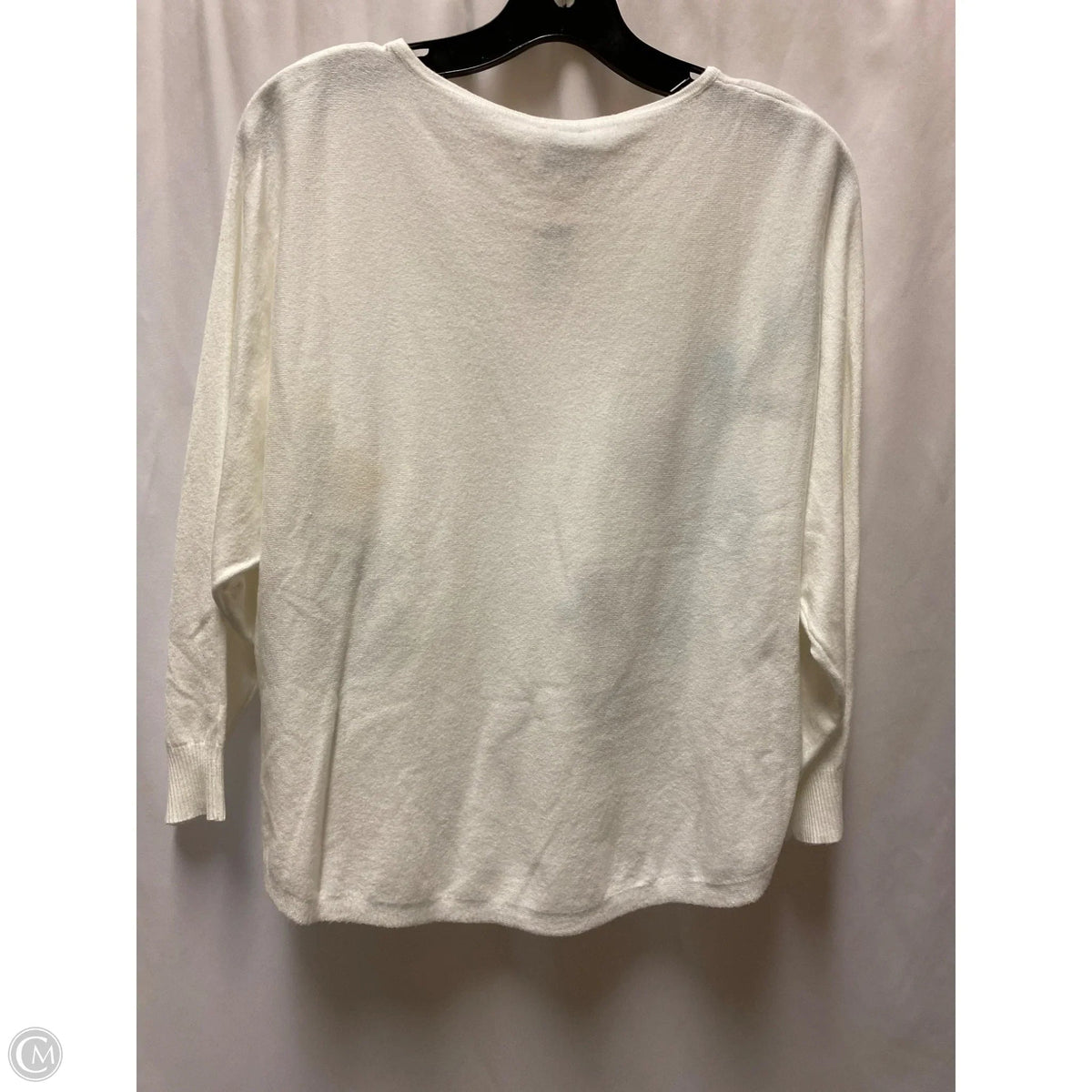 Top Long Sleeve By Aaeda In White, Size: L