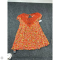 Top Short Sleeve By Free People In Orange, Size: Xs