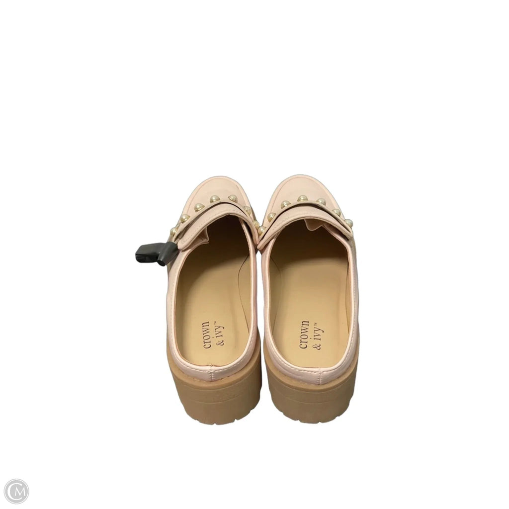 Shoes Heels Block By Crown And Ivy In Pink, Size: 7.5