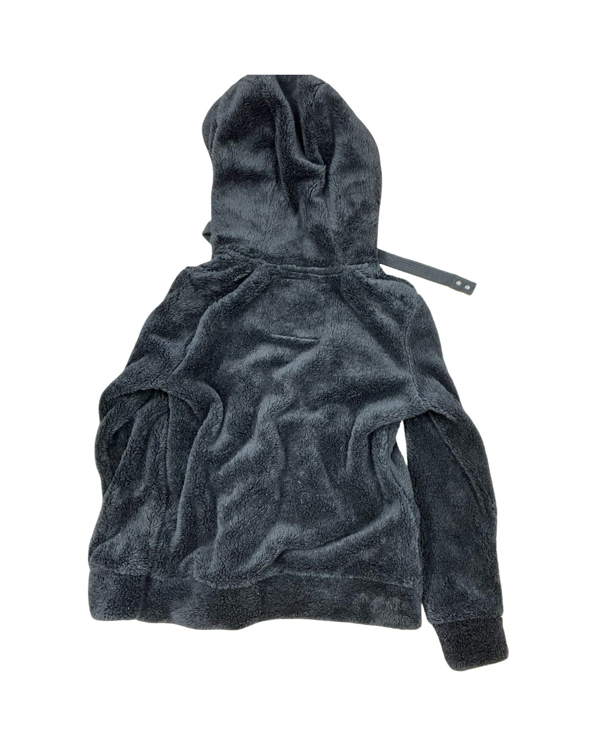 Coat Faux Fur & Sherpa By White Mark In Black, Size:M