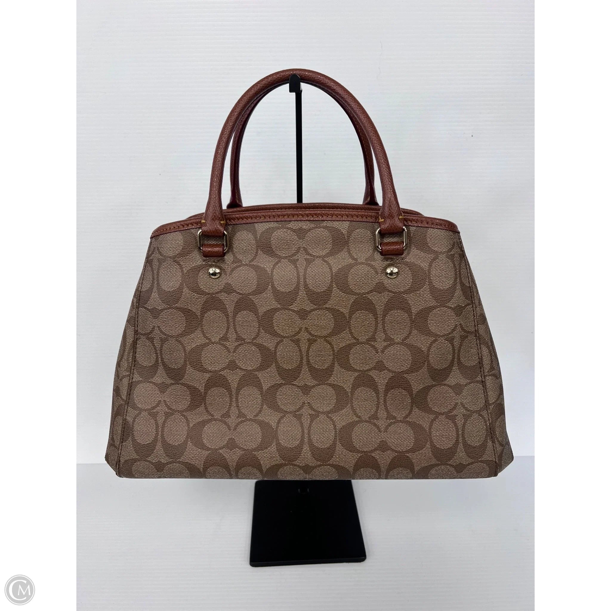 Handbag Designer By Coach, Size: Medium