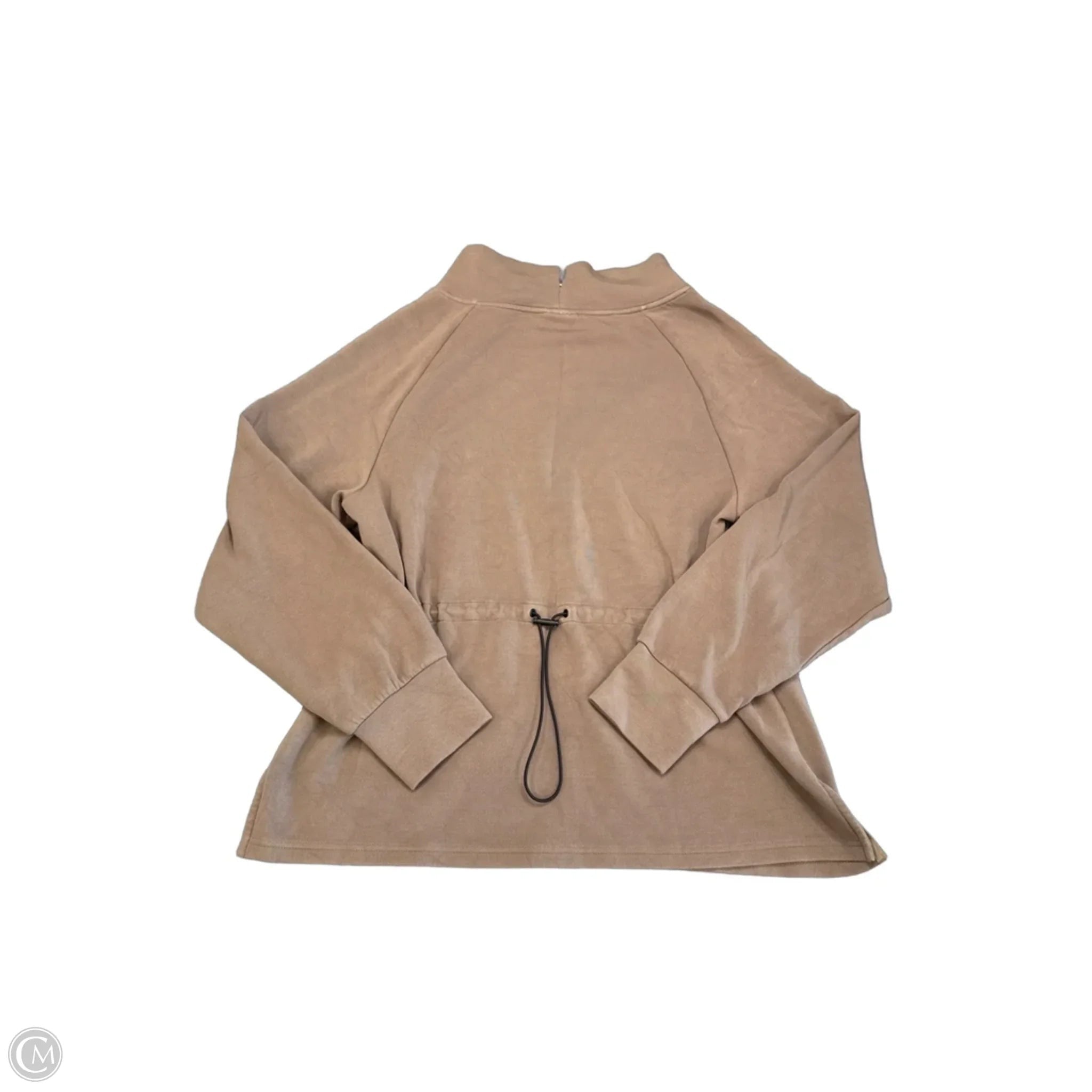 Sweatshirt Collar By Varley In Tan, Size: M