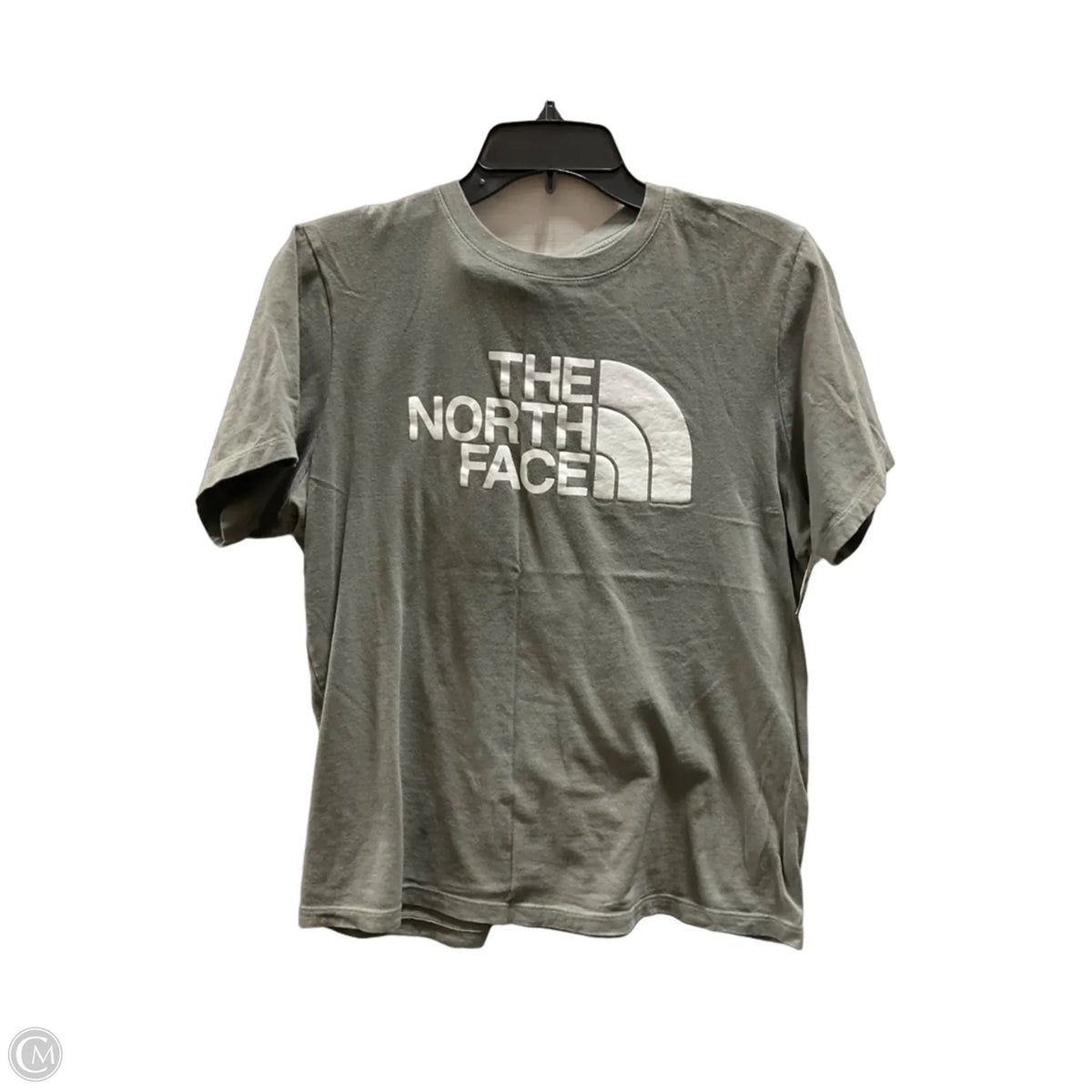 Athletic Top Short Sleeve By The North Face In Green, Size: L