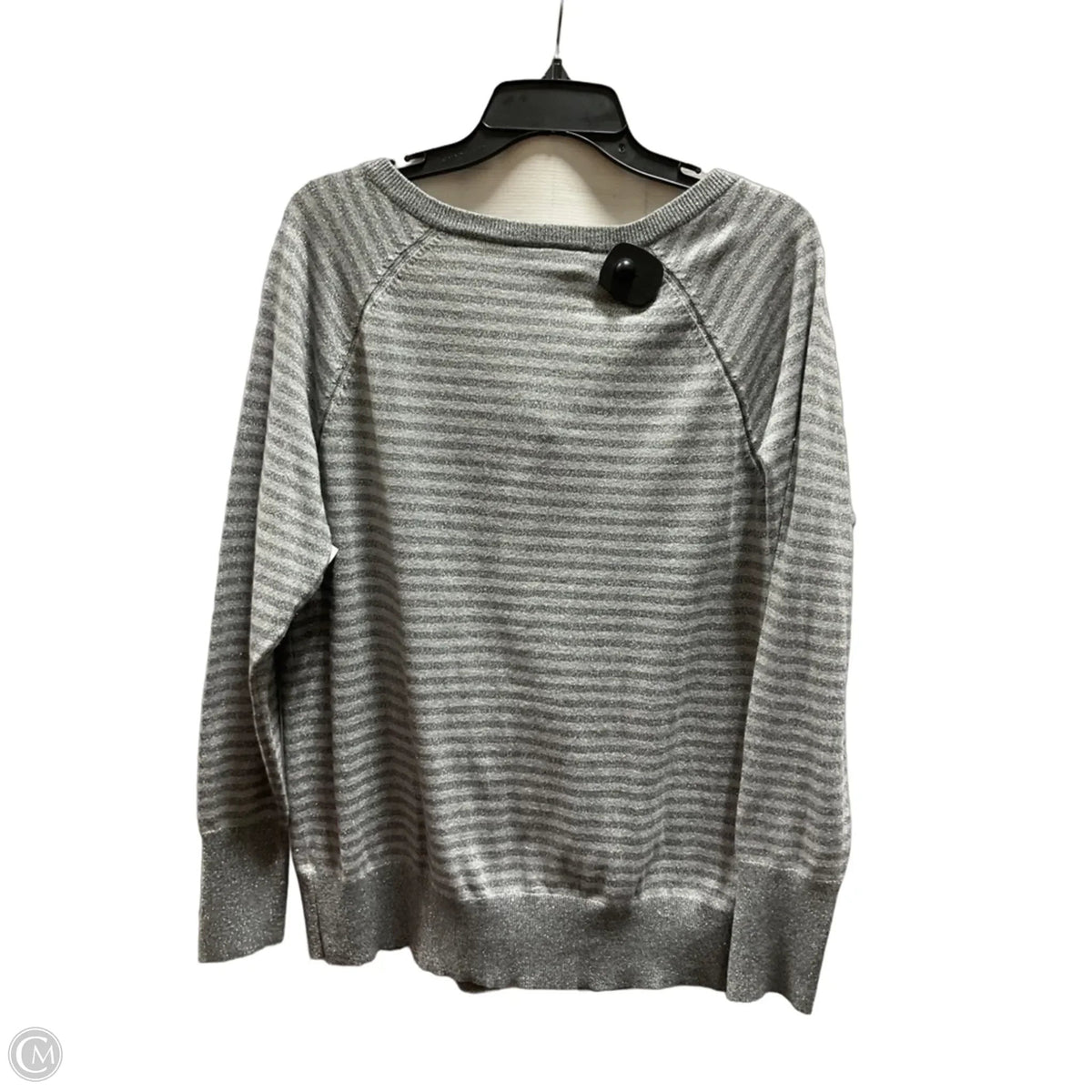 Cardigan By Lane Bryant In Silver, Size: 18
