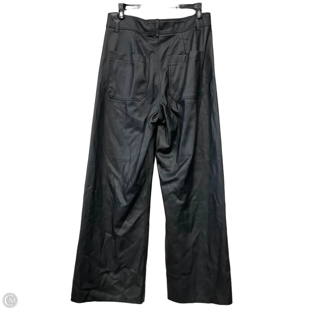 Pants Wide Leg By Zara In Black, Size: 8