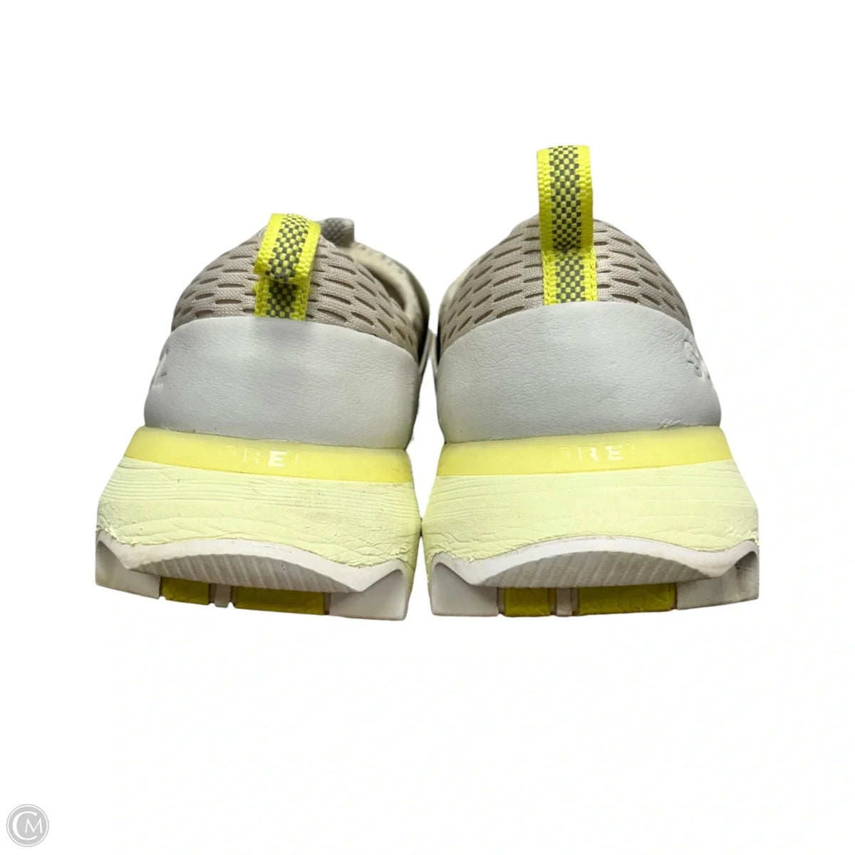 Shoes Sneakers By Sorel In Grey & Yellow, Size: 8.5