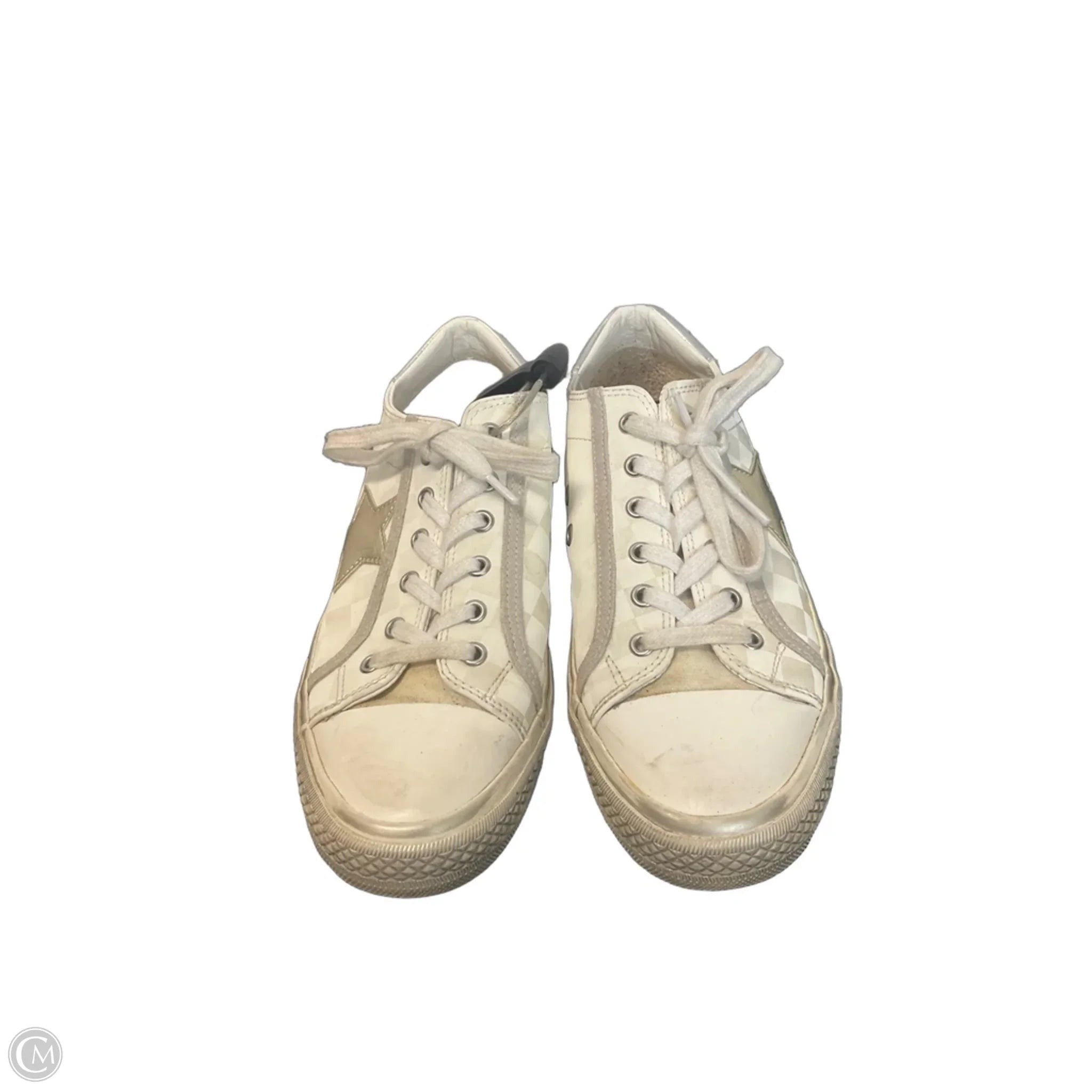 Shoes Sneakers By Vintage Havana In Cream, Size: 7