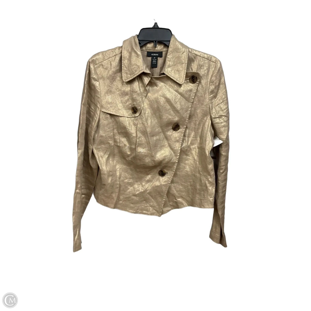 Jacket Other By Alfani In Gold, Size: M